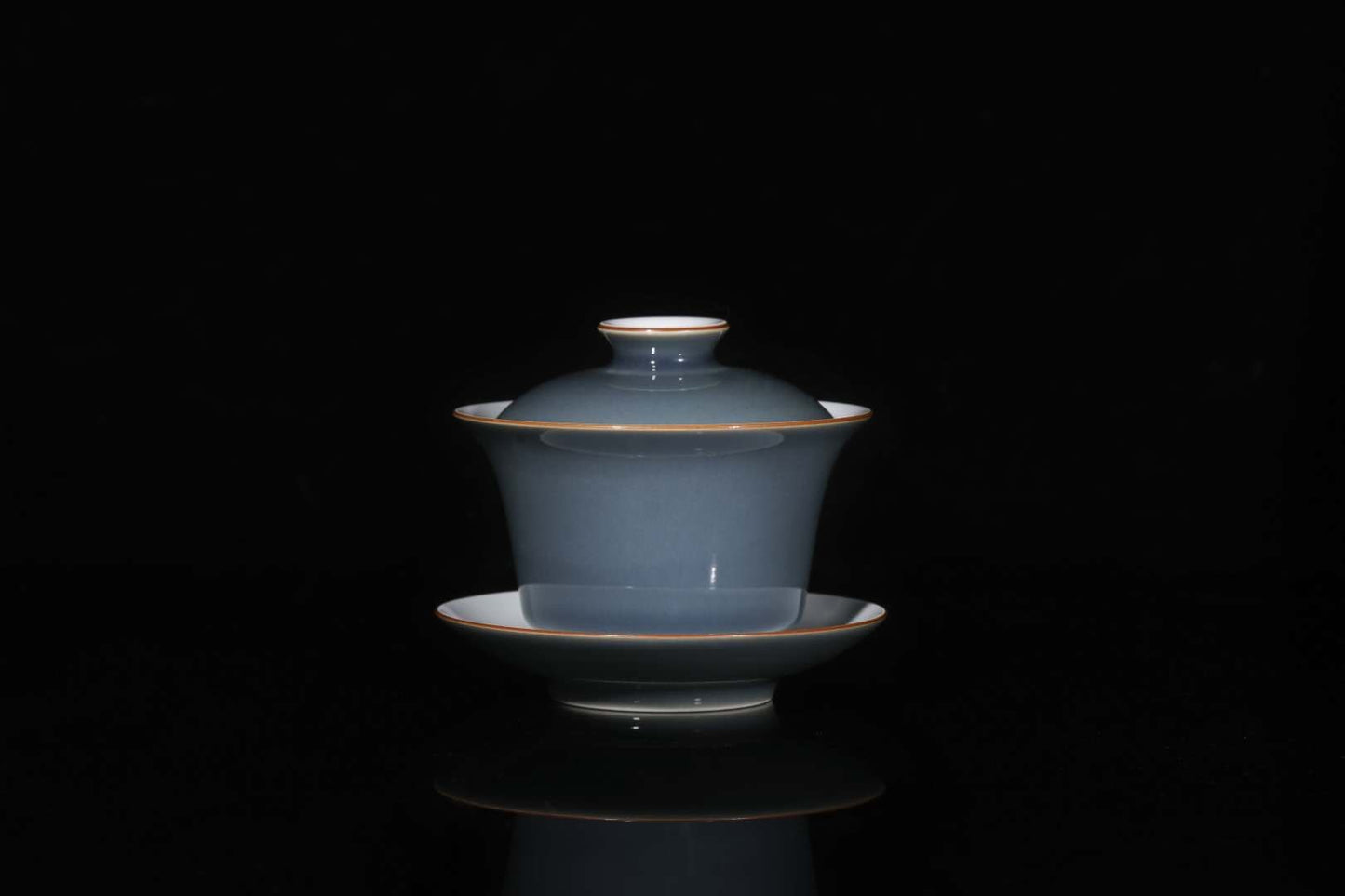 Gray Celadon Glaze Gai Wan（霽青釉蓋碗）