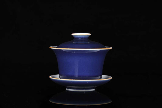 Sacrificial Blue Glaze Gai Wan（祭藍蓋碗）