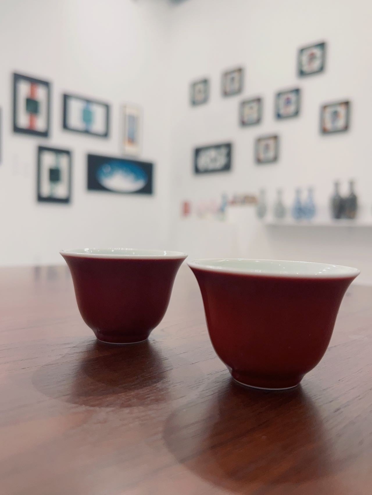 Sacrificial Red Bell Tea Cup （祭紅鈴鐺杯）